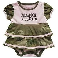 Charming Multicam Major Cutie Tiered Dress 3-6 Months - Army & Air Force Inspired Baby Fashion for Stylish Infants