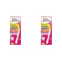 First Response Early Result Pregnancy Test, 3 Count (Packaging & Test Design May Vary) (Pack of 2)