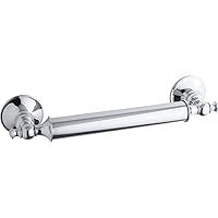 KOHLER K-11871-S Traditional 12-Inch Grab Bar, 1, Polished Stainless