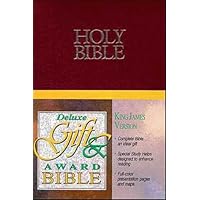 KJV Deluxe Gift & Award Bible KJV Deluxe Gift & Award Bible Leather Bound Imitation Leather Paperback