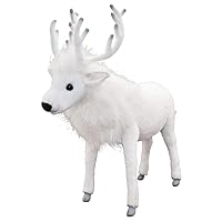 HANSA Reindeer Plush, White, 19