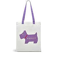 RADLEY London Heritage Dog - Responsible - Medium Canvas Tote Bag, Electric Fig, One Size