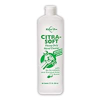 Kutol Pro 2339 Citra-Soft Waterless Heavy Duty Hand Cleaner, 22 oz Squeeze Bottle, White with No Scrubbers and Coconut-Lime Scent (Case of 6)