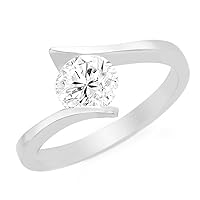 1.70ct GIA Certified Round Solitaire Diamond Engagement Ring in Platinum