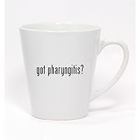 got pharyngitis? - Ceramic Latte Mug 12oz