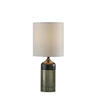 Adesso 3527-01 Marina Tall Table Home Office Lamp, Schwarz