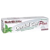Dental Gel Plus, Truly Whitening, Wintergreen, 4.5 Oz | with GSE, Aloe, Vitamin C, Baking Soda & Dental Peroxide | Support Healthy Teeth & Gums | Fluoride-Free