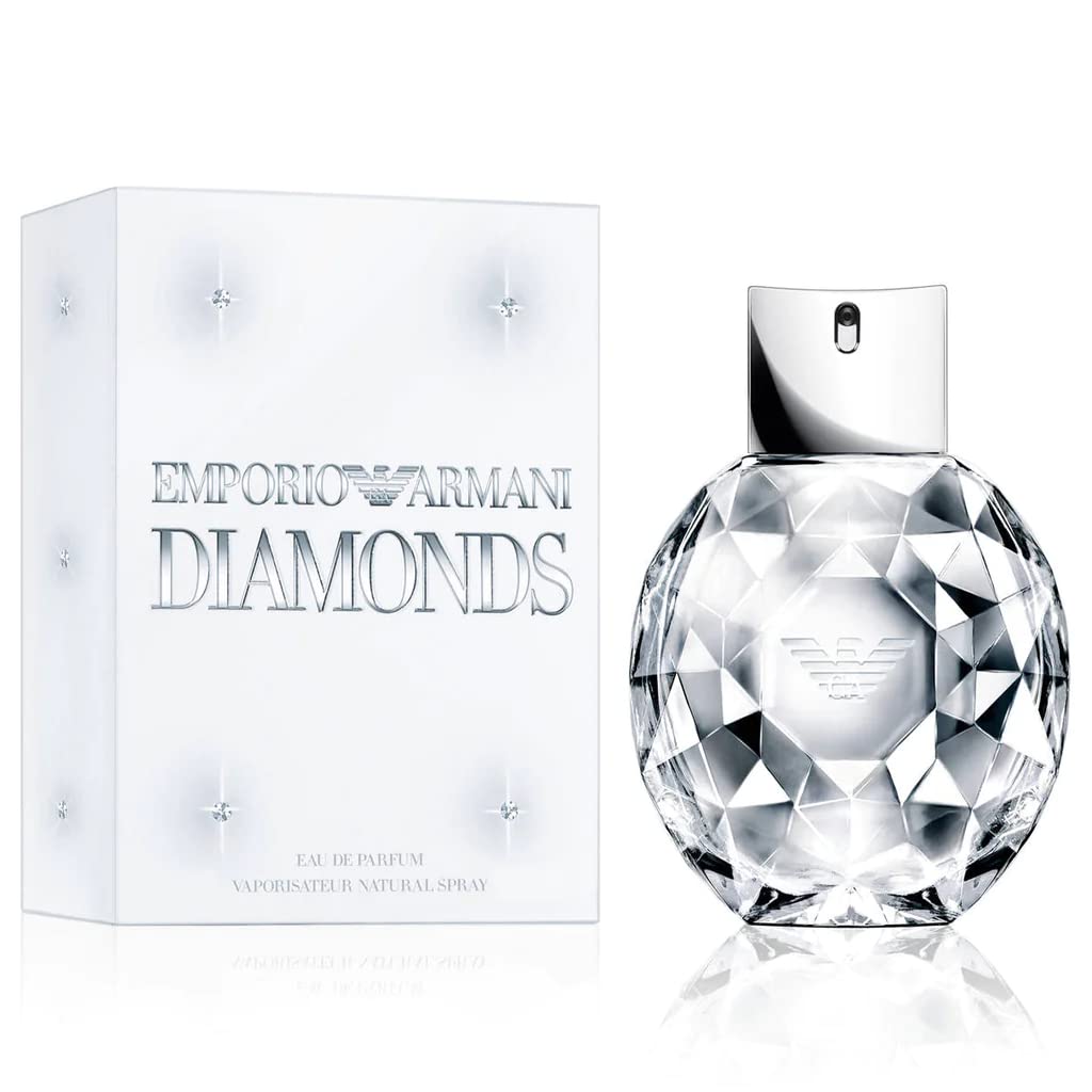 GIORGIO ARMANI Emporio Armani Diamonds for Women Eau de Parfum Spray, 3.4 Ounce