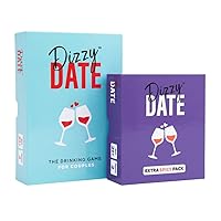 Beer Pressure Dizzy Date Couples Card Game + Extra Spicy Expansion Pack Bundle