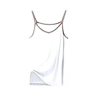 Women's Camisole Tank Top Stretch Undershirt Spaghetti Strap Basic Camisoles Plus Size V Neck Dressy Casual Shirts