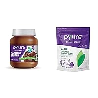 Pyure Hazelnut Spread with Cocoa and Organic Stevia Sweetener Bundle | Sugar Free Keto Snack Spreads