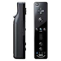 Nintendo Wii Remote Plus - Black (Renewed)
