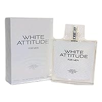White Attitude by Deray, 3.4 oz Eau De Toilette Spray for Men