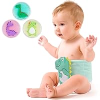 Hilph Bundle of Colic Relief for Newborns + 3 Kids Ice Pack with Dinosaur Pattern