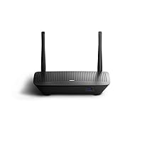Linksys WiFi 5 Router, Dual-Band, 1,000 Sq. ft Coverage, with Parent Control, Up to 10+ Devices, Speeds up to (AC1200) 1.2Gbps - EA6350-4B