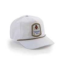 Men's Natty Vintage Logo Hat White