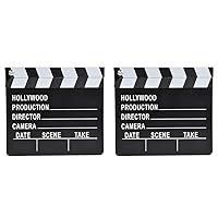 Rhode Island Novelty 7 Inch x 8 Inch Hollywood Movie Clapboard, One Per Order (Pack of 2)