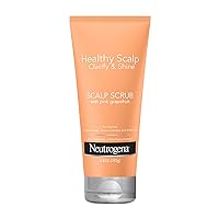 Healthy Scalp Clarify and Shine Scalp Scrub with Pink Grapefruit, for Exfoliating, Clarifying, Cleaner Hair, Hair Mask, Vitamin C