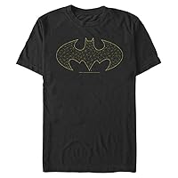 Warner Brothers Men's Big Batman Stars Align T-Shirt, Black, 4X-Large Tall