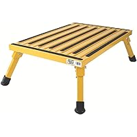 XL-08C-Y Yellow X-Large Folding Recreational Step Stool