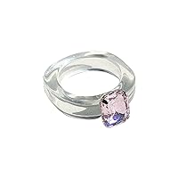 Vintage Retro Valentine's Day Present Jewelry Birthday Gift Wedding Engagement Ring Set Rings for Women Girls Men