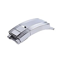 9x9mm 904L Stainless Steel Combination Folding Slider Buckle Watchband Clasp For Rolex Strap For Daytona Submariner