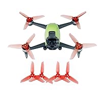FPV Drone Low Noise 5328S Propellers Replace CW CCW Propeller Blade Props 4Pcs for DJI FPV Accessories RC Quadcopters & Multirotors (Green)