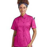 Women's Chef Coat with Knotted Cloth Buttons