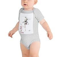 Baby Short Sleeve one Piece with Attitude/Baby with an Attitude Art by Roy Bramwell©
