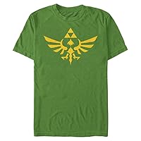 Nintendo Legend of Zelda Blue Royal Crest Young Men's T-Shirt