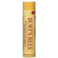 Burt's Bees Beeswax Lip Balm Tube, 15-Ounce Tubes (Pack of 4)