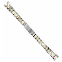 Ewatchparts 14K/SS TWO TONE JUBILEE WATCH BAND COMPATIBLE WITH ROLEX 69163, 69173, 79163, 79173, 79193 H