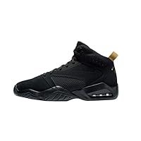 Jordan Lift Off - Men's Black/Metallic Gold Leather Basketball Shoes 11 D(M) US