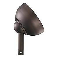 Kichler 337005SBK, Sloped Ceiling Adapter, Satin Black, 60-Degree