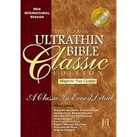 Niv Ultrathin Classic Bible With Magnetic Closure, British Tan Bonded Leather Niv Ultrathin Classic Bible With Magnetic Closure, British Tan Bonded Leather Hardcover Paperback