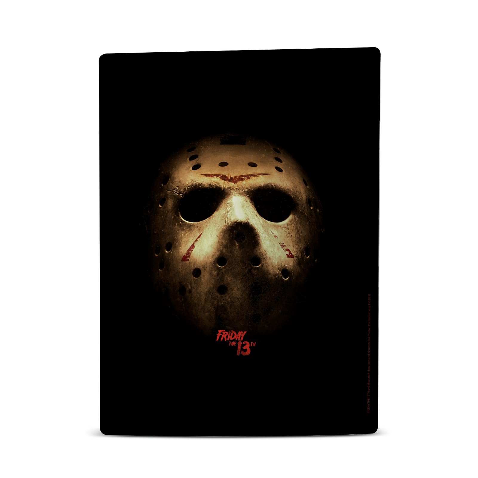 Head Case Designs Officially Licensed Friday The 13th 2009 Jason Voorhees Poster Graphics Vinyl Faceplate Gaming Skin Decal Compatible with Sony Playstation 5 PS5 Disc Console & DualSense Controller