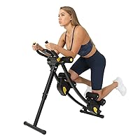 Ab Machine Multi-Functional Exercise Equipment for Home Gym, Height Adjustable Abs Workout Equipment