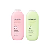 Method Body Wash Variety, 1 Daily Zen, 1 Pure Peace, 18 OZ Each, 1 CT