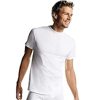 Hanes Men's TAGLESS V-Neck Undershirt_white_x-large_pk6