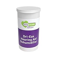 Dehumidifier for Hearing Aid Cleaning | Small Container for Home or Travel | Easy, Everyday Cleaner,1 Count (Pack of 1),400587