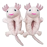 ooohyeah Funny Animal Hug Slippers for Women, Cute Plush Cozy Warm Slippers, Novelty Slippers with Grippers