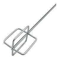 Mixing Paddle, 22 In. L, Chrome Plated