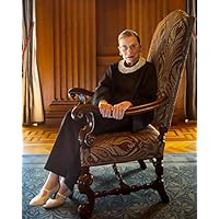Ruth Bader Ginsburg Portrait Supreme Court Justice Color 8x10 Silver Halide Archival Quality Reproduction Photo Print