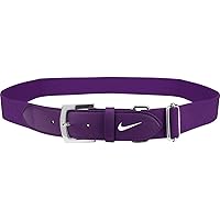 Nike Adult 3.0 Baseball Belt Purple | White