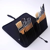 CHCDP Gouache and Oil Paint Brushes Anti-linting Wooden Handle Art Supplies Stationery