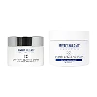Beverly Hills MD Classic Combo Regimen Bundle- Dermal Repair Complex Supplement & Lift + Firm Cream- Helps w/Hydration, Appearance of Aging Skin, Wrinkles, Fine Lines & Supporting Collagen