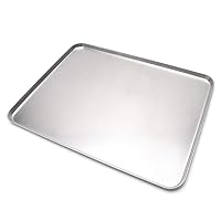 Masonry silver baking pan Corrugated aluminum baking pan Baking tools (size: 16.1 inches long x 11.9 inches wide x 0.5 inches high)