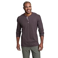Eddie Bauer Men's Faux Shearling-Lined Thermal Shirt