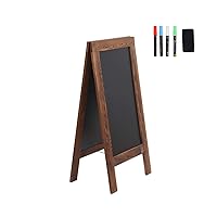 Rustic Magnetic A-Frame Double Sided Chalkboard Sign/Extra Large 40