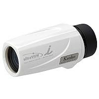 Kenko Ultra View I Monocular 8x21FMC 8x 21mm Caliber Fully Waterproof Fully Multi-Coated White 230008
